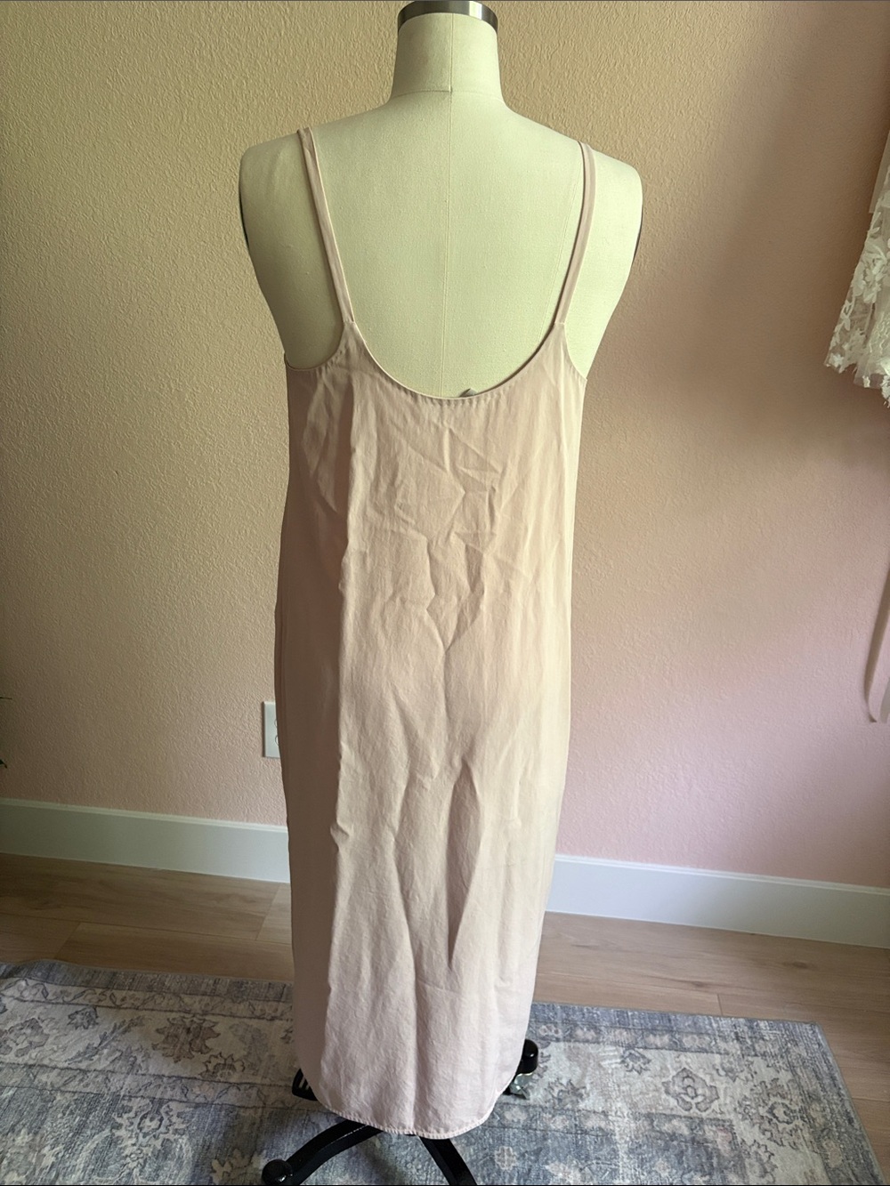 Everlane Blush Pink Slip Dress - Picture 2 of 3